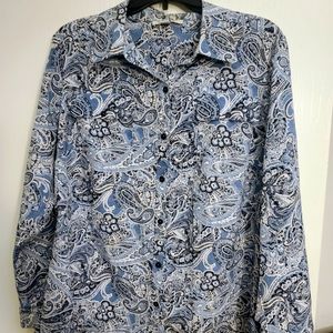 Womens paisley top